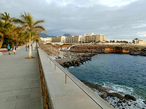 Promenade in Playa Paraiso - Espagne