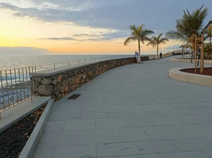 Promenade in Playa Paraiso - Espagne