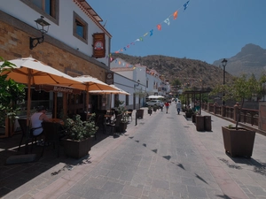 Calle del Encanto en Tejeda - Spanien